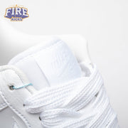 Nike Air Force 1 Low '07 Next Nature Triple White Bulbous Swoosh HF2014-100 Unisex