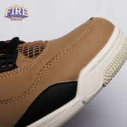 Jordan 4 Retro Fossil AQ9129-200 Unisex