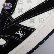 Travis Scott x Fragment Design x Air Jordan 1 Low OG SP Black Off White Grey LX1988-200 Unisex