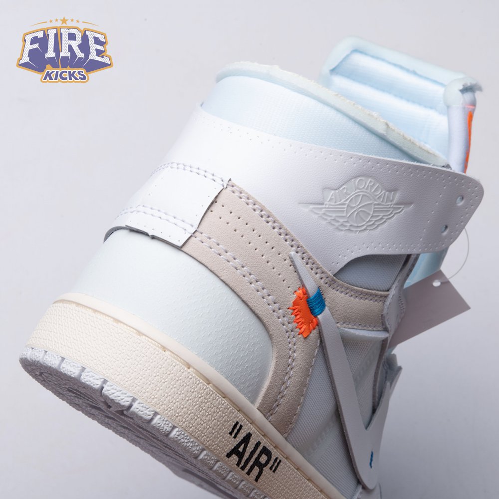 Off-White x Air Jordan 1 Retro High OG BG 'White' 2018 Unisex