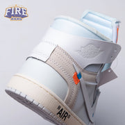 Off-White x Air Jordan 1 Retro High OG BG 'White' 2018 Unisex