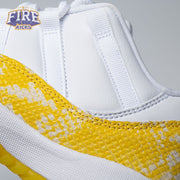 Jordan 11 Retro Low Tour Yellow Snakeskin AH7860-107 Men's
