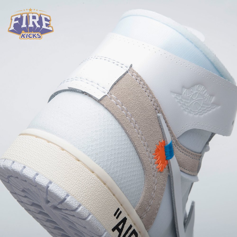 Jordan 1 Retro High Off-White Alaska AA3834-100 Unisex