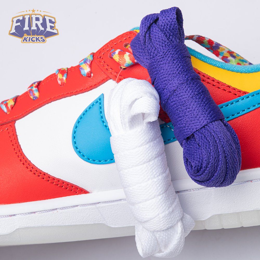 Nike Dunk Low QS LeBron James Fruity Pebbles DH8009-600 Unisex