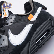 Nike OFF-WHITE x Air Max 90 White Black Men's