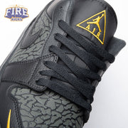 Jordan 1 Low Black Elephant Print IM6568-010 Unisex