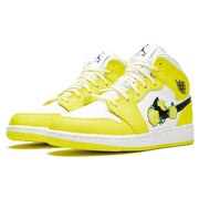 Air Jordan 1 Mid 'Dynamic Floral Yellow'