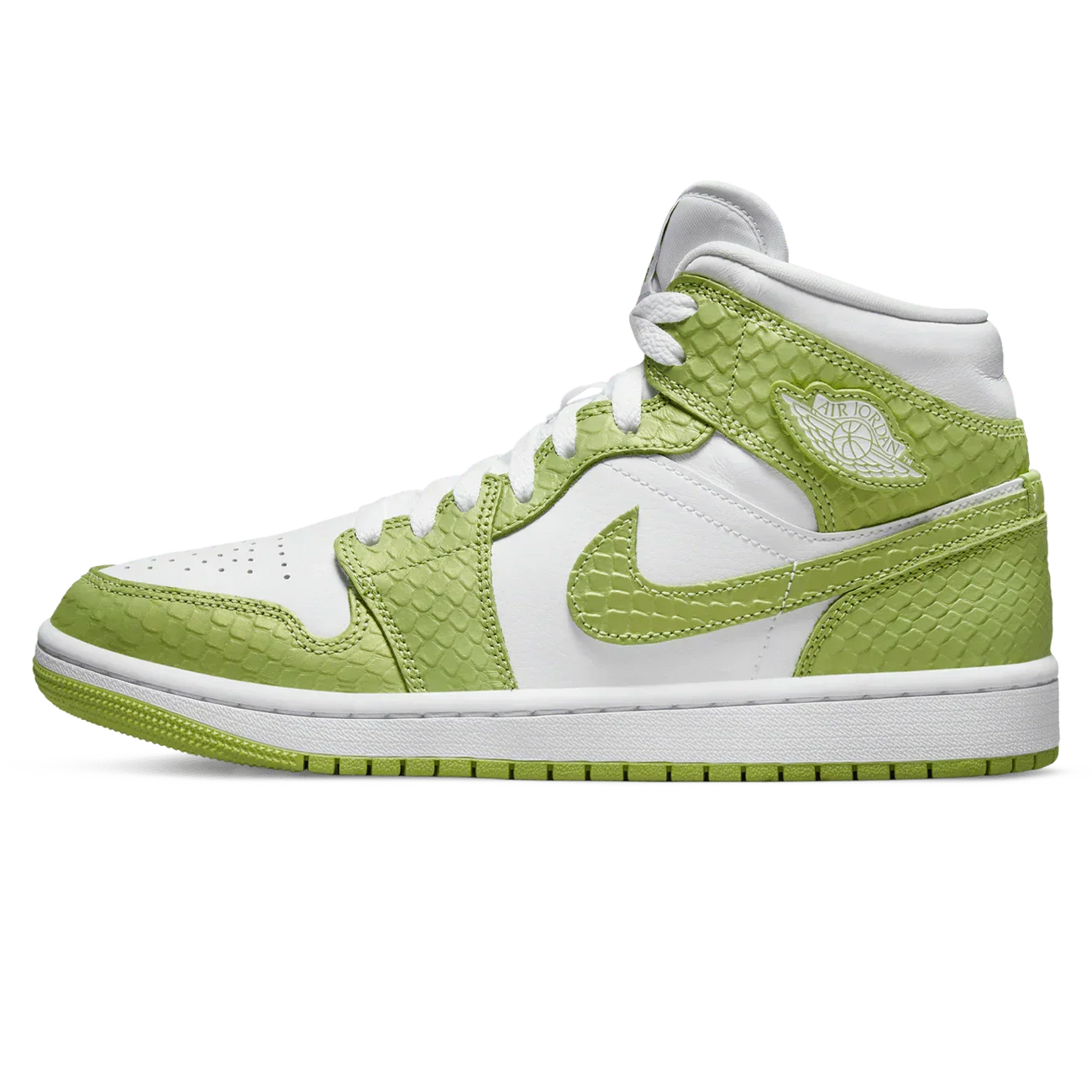 Air Jordan 1 Mid 'Green Python'
