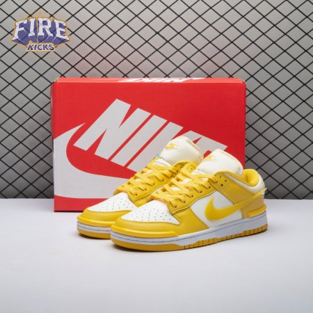 Nike Dunk Low Twist Vivid Sulfur DZ2794-100 Unisex