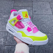Air Jordan 4 'Lemon Venom Pink'