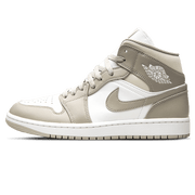 Air Jordan 1 Mid 'Linen / College Grey'