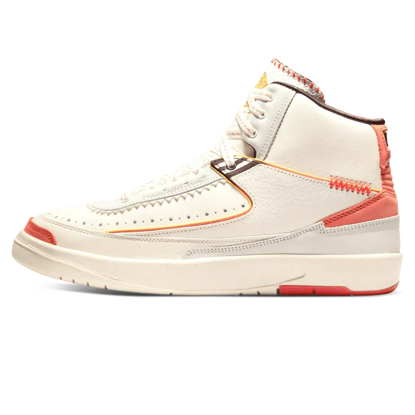 Air Jordan 2 x Maison Ch&acirc;teau Rouge 'Orange Sail'
