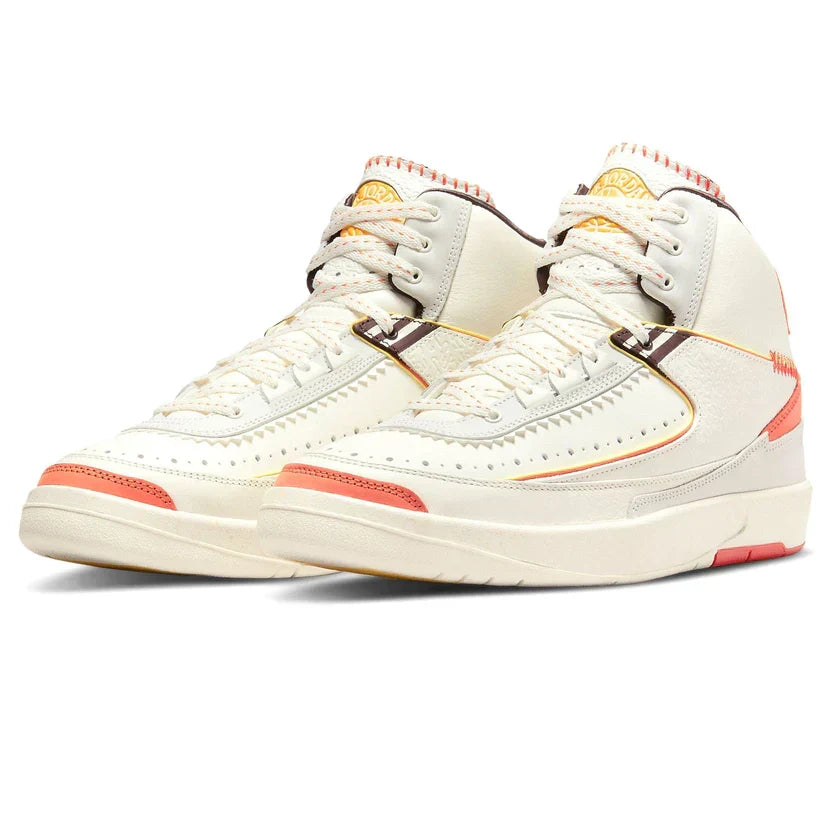 Air Jordan 2 x Maison Ch&acirc;teau Rouge 'Orange Sail'