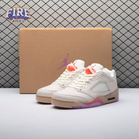 Jordan 5 Retro Low Peanut Butter X Jelly HJ5994-106 Unisex