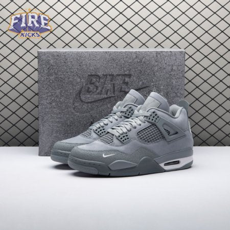 Nigel Sylvester x Air Jordan 4 OG Brick by Brick Grey HF4340-002 Unisex