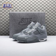 Nigel Sylvester x Air Jordan 4 OG Brick by Brick Grey HF4340-002 Unisex