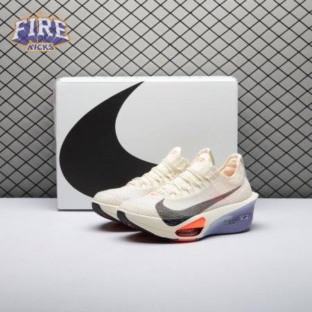 Nike Air Zoom Alphafly Next% 3 Coconut Milk Dusty Amethyst Glacier Blue Off Noir FD8315-101 Unisex