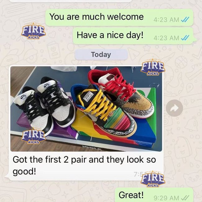 Customer feedback and product photo 8